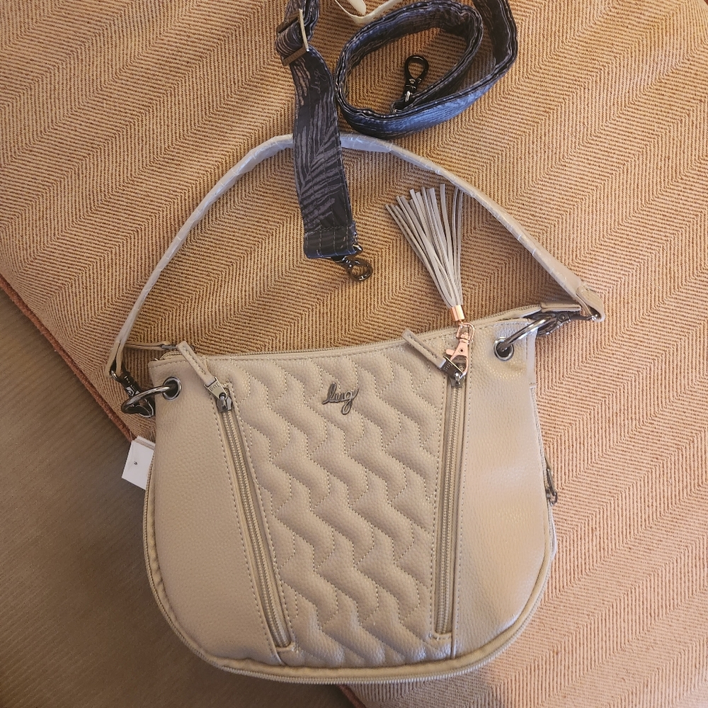 Lug VL Silver in Sand Taupe